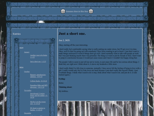 blog screenshot