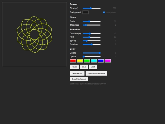 spirographmaker/spiro screenshot