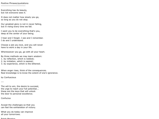 Inspirational/Positive Phrases-1 screenshot