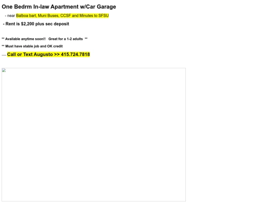 rental/caine-advertise screenshot