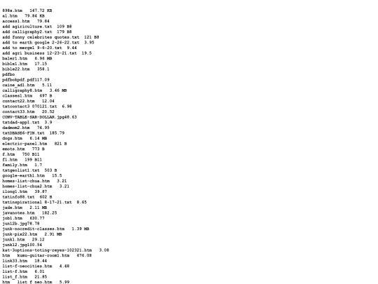 sub/list-f-neo1 screenshot