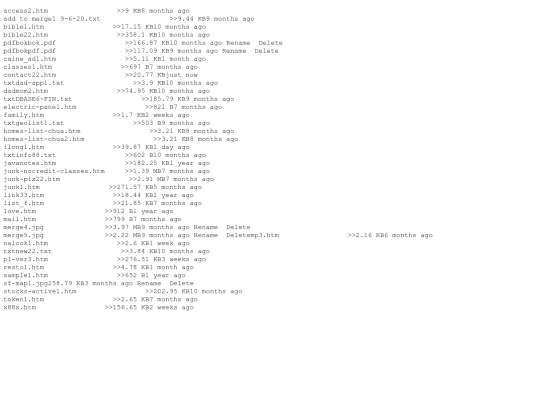 sub/list-f-neocities screenshot