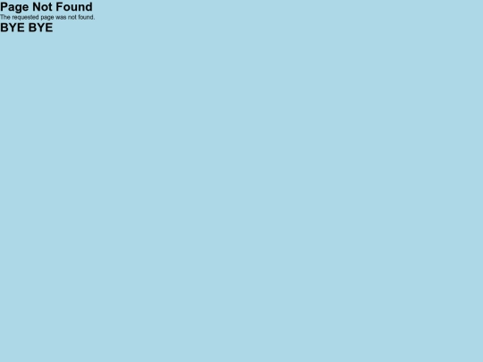 not_found screenshot