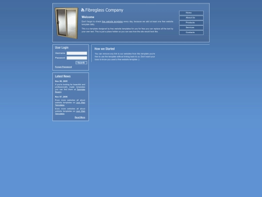 index screenshot