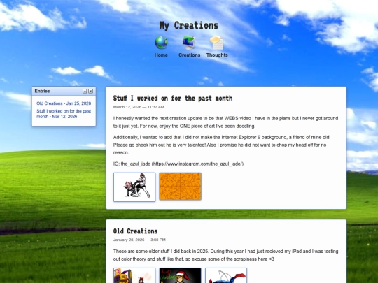 creations screenshot