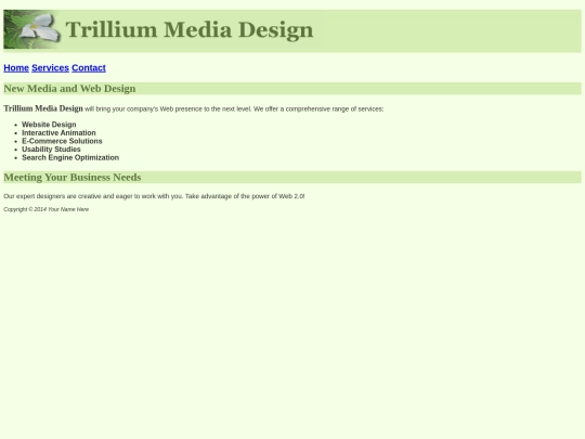 Trillium/starter2 screenshot