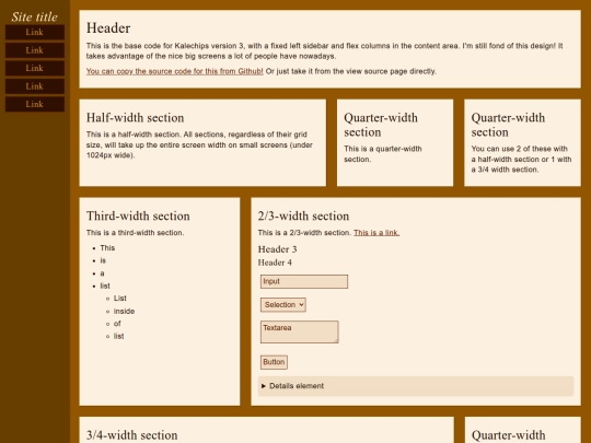 weirdness/lists screenshot