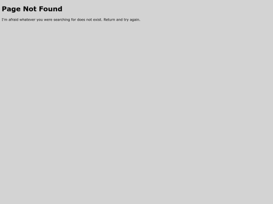 not_found screenshot