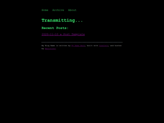 index screenshot