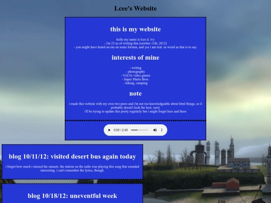 index screenshot