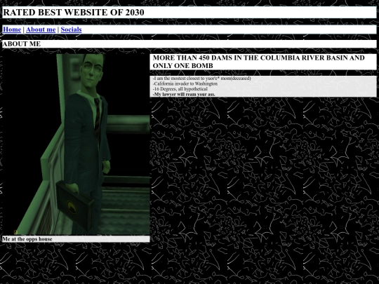 aboutme screenshot