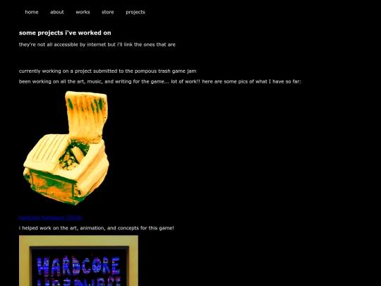 projects screenshot