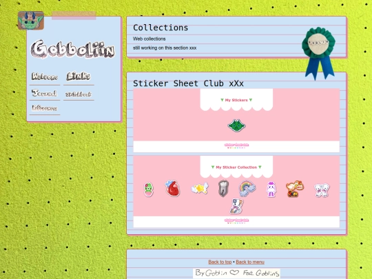 Collections screenshot