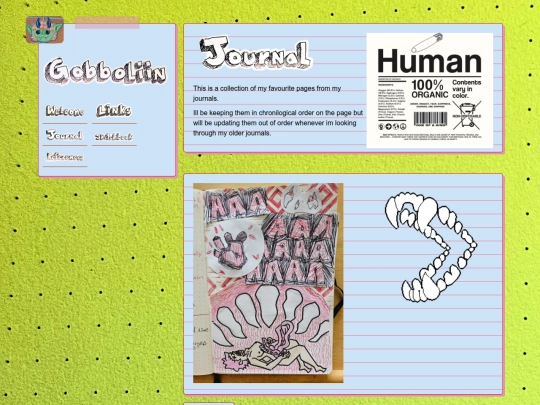 Journal screenshot