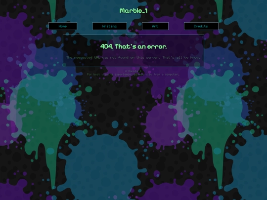 not_found screenshot