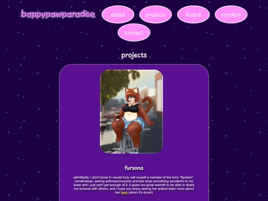 projects screenshot