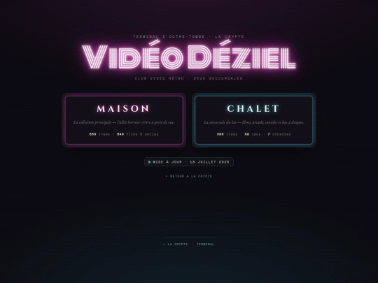 crypte/club-video screenshot