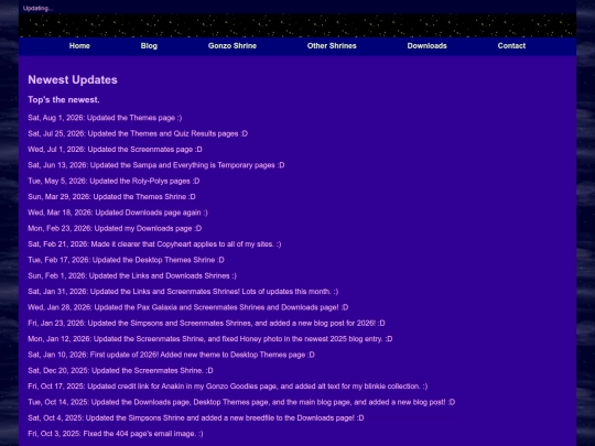 blog/newest screenshot