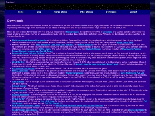 downloads screenshot