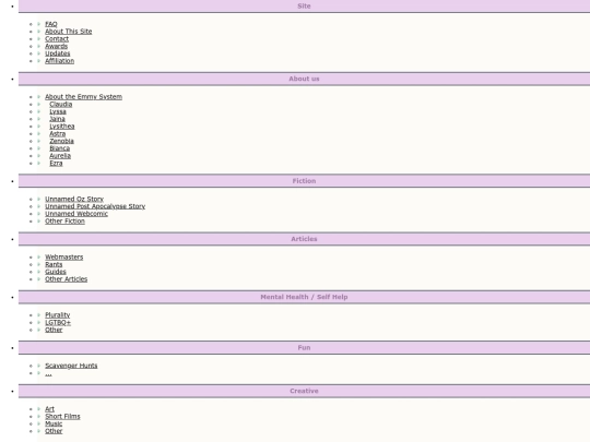 leftmenu screenshot