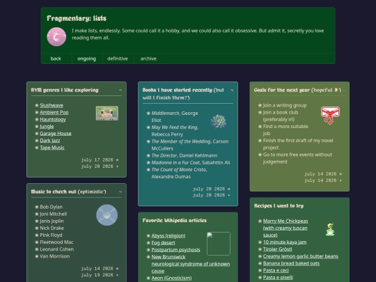 listfauxgraphy/lists screenshot