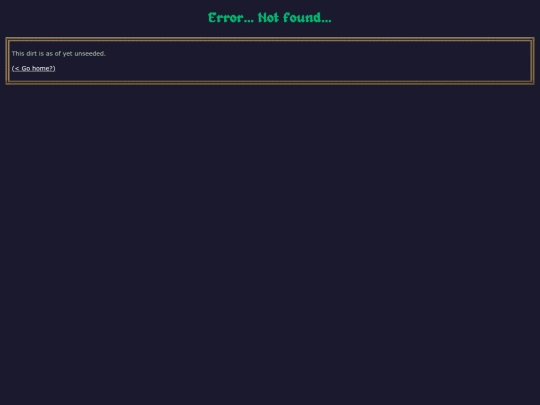 not_found screenshot