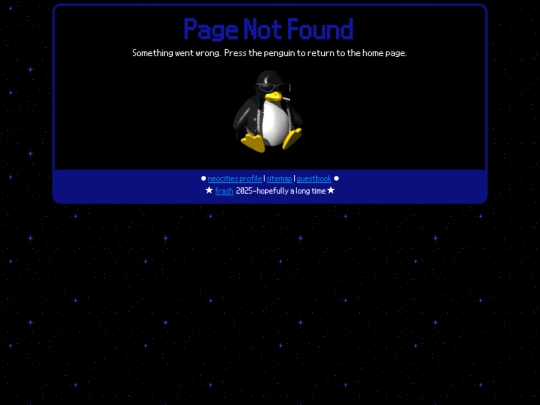 not_found screenshot