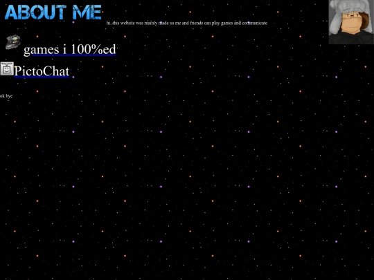 aboutme screenshot