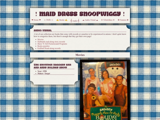 Snoopwiggy4President/Audio-Visual-Collection screenshot