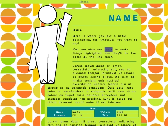 character-template screenshot