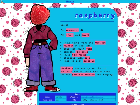 raspberry screenshot
