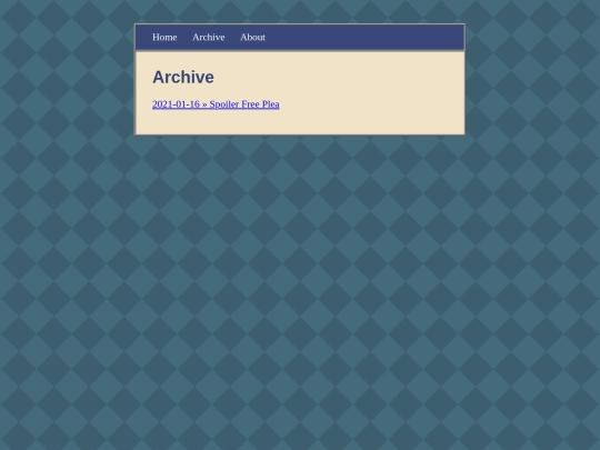 archive screenshot