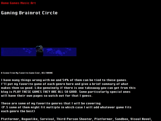 games screenshot