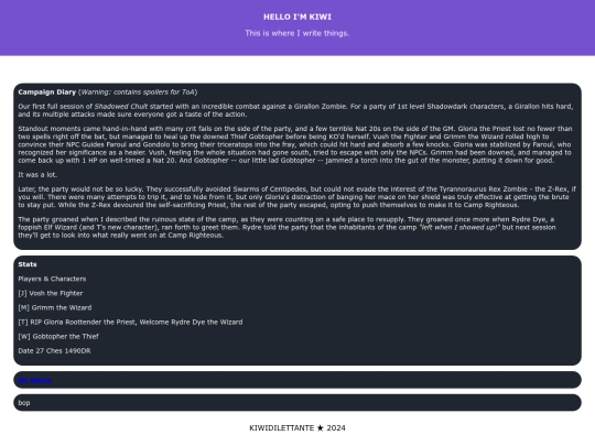 CampaignDiaryChult01 screenshot