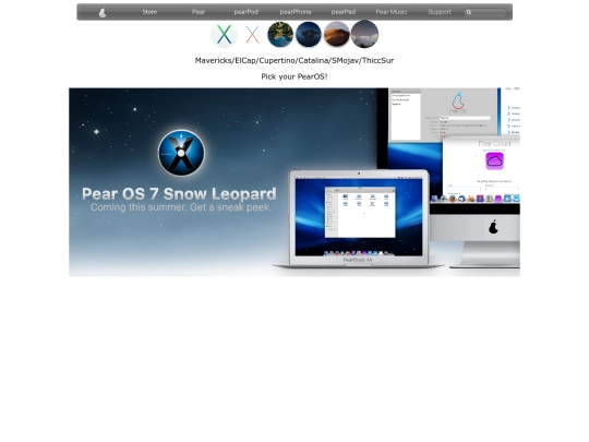 pear screenshot