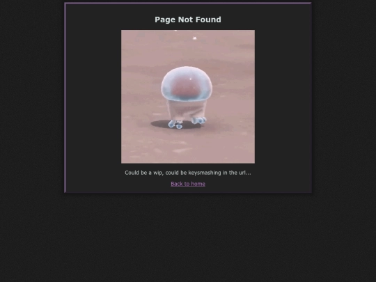 not_found screenshot