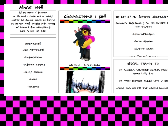 About-me screenshot