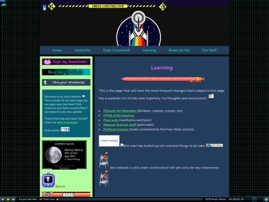 learning screenshot