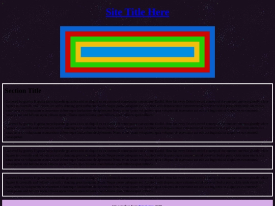 test screenshot