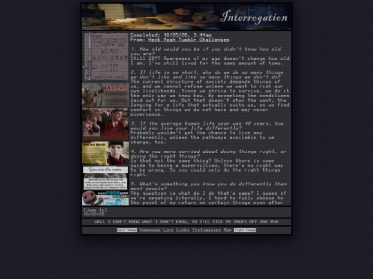interrogation screenshot