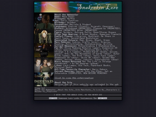 lore screenshot