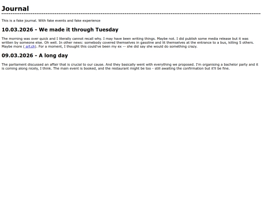 journal screenshot