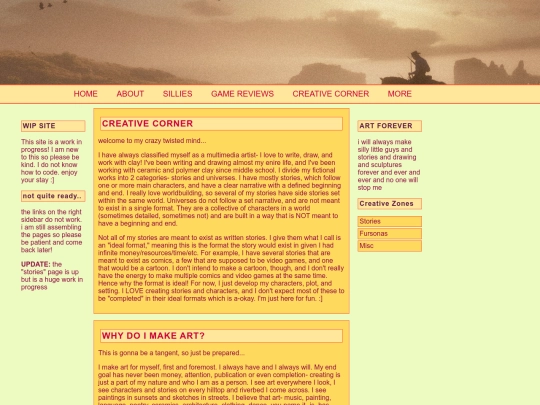 creative-corner screenshot