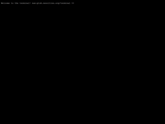terminal screenshot
