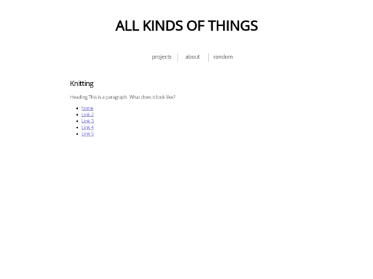 knitting screenshot