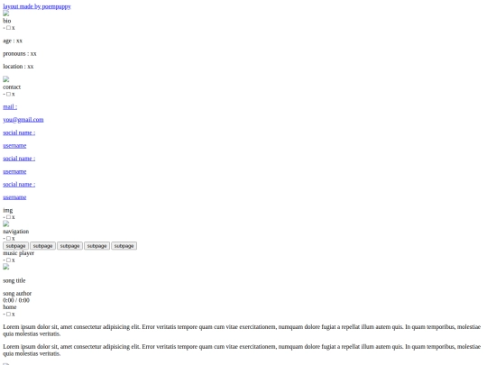 test screenshot
