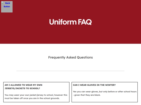 Final Project/uniformFAQ screenshot