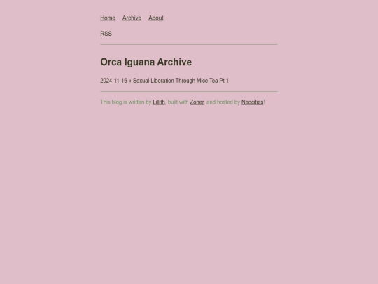 archive screenshot