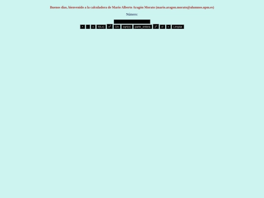 P3/calculadora screenshot