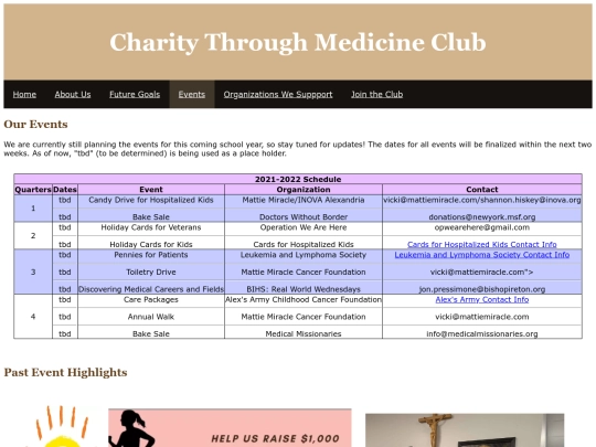 Final Project/Events screenshot